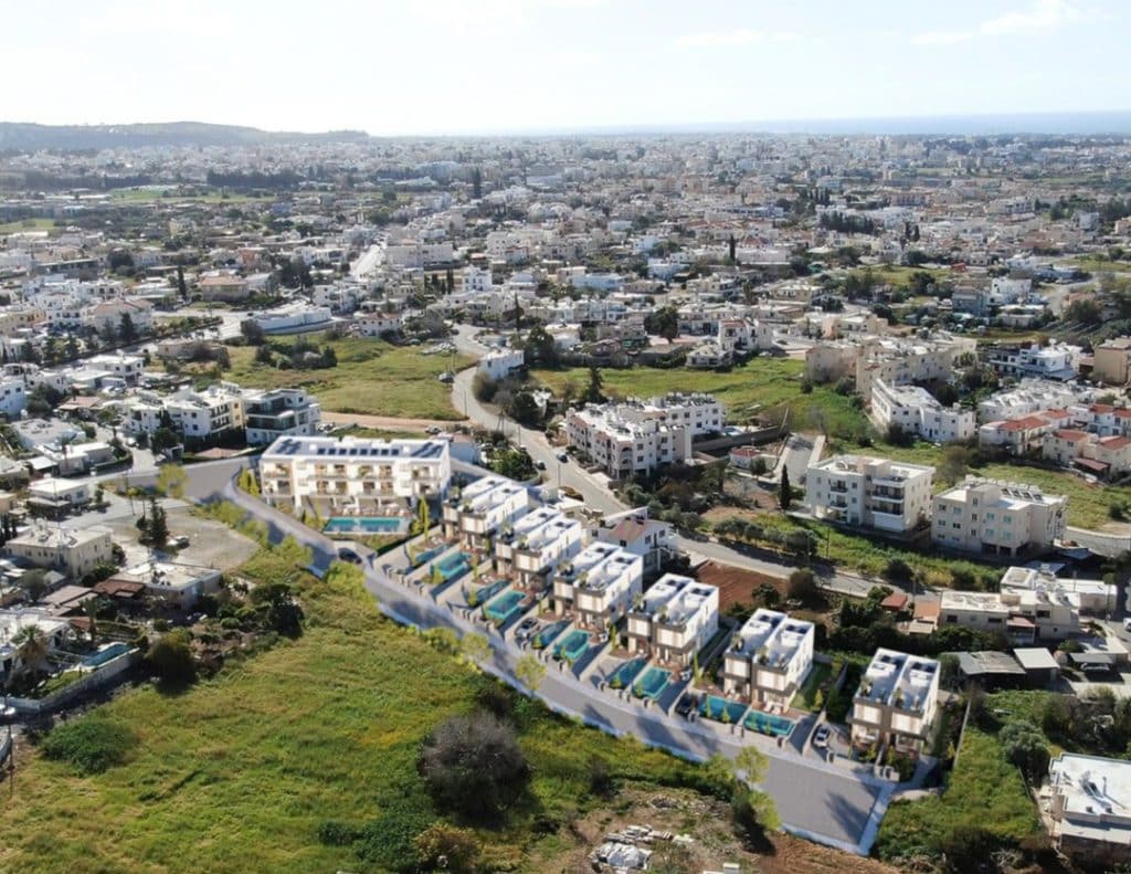 פרויקט במתחם סגור ויוקרתי בפאפוס